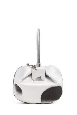 Adam Pendleton x Gabriela Hearst Nina Bag in Black & White Satin № 19