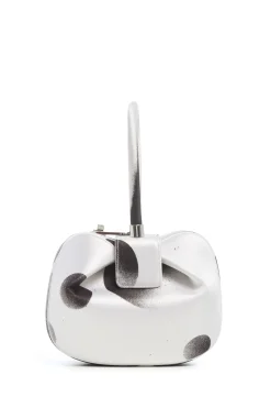 Adam Pendleton x Gabriela Hearst Nina Bag in Black & White Satin № 21