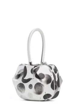 Adam Pendleton x Gabriela Hearst Nina Bag in Black & White Satin № 23