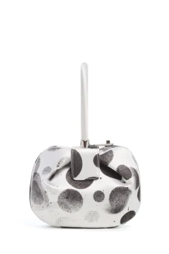 Adam Pendleton x Gabriela Hearst Nina Bag in Black & White Satin № 23