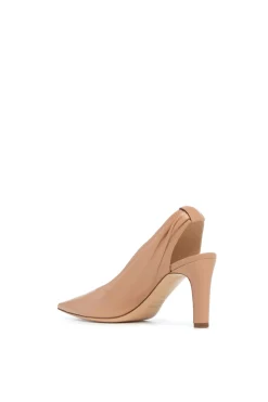 Amari Slingback Pump in Nude Leather