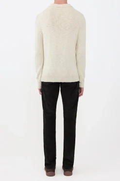Anthony Five Pocket Pant in Black Suede