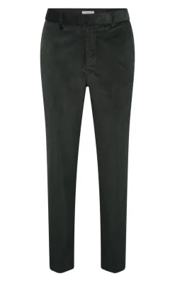 Anthony Five Pocket Pant in English Green Sea Island Cotton Corduroy