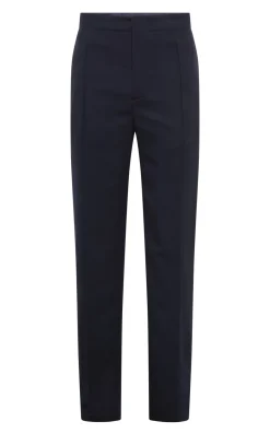 Antoine Trouser in Dark Navy Virgin Wool