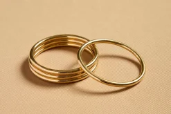 Bangle Bracelet in 18K Yellow Gold