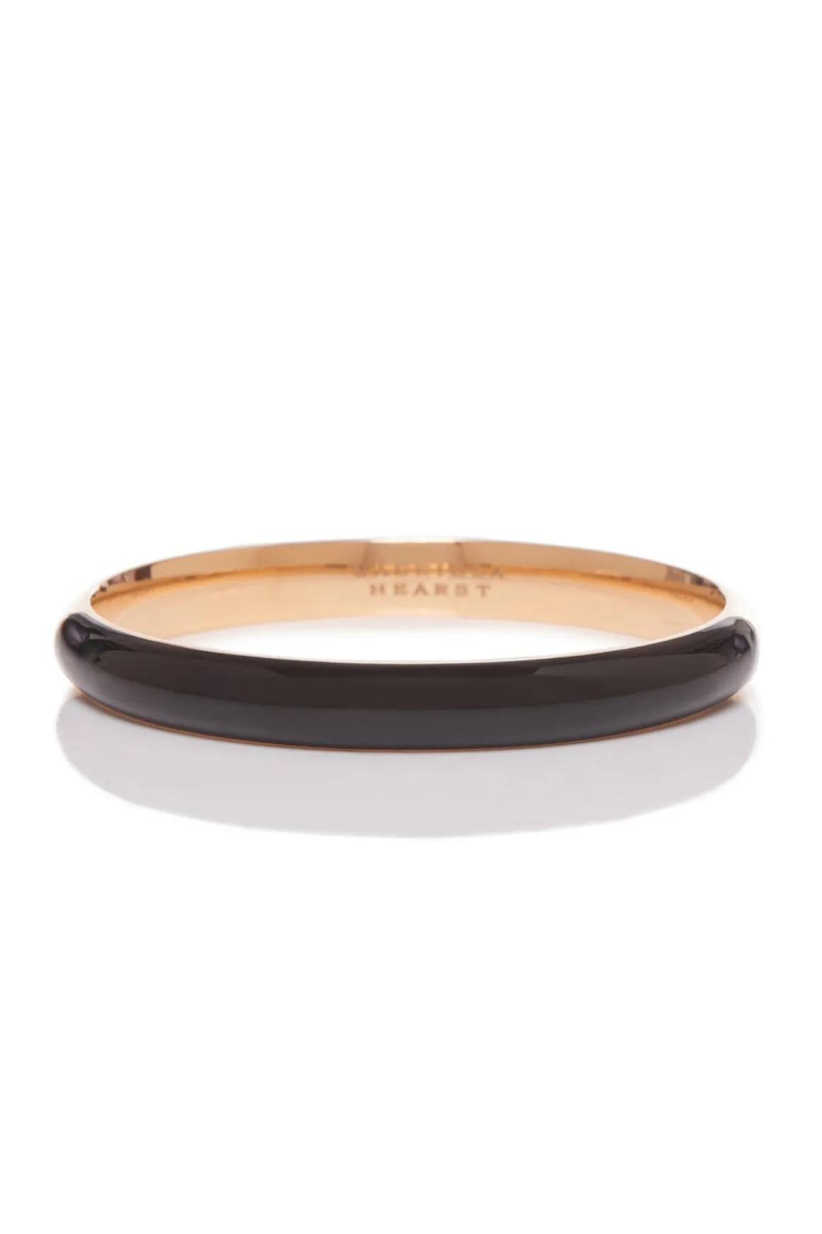 Bangle in 18K Rose Gold & Vitreous Black Enamel
