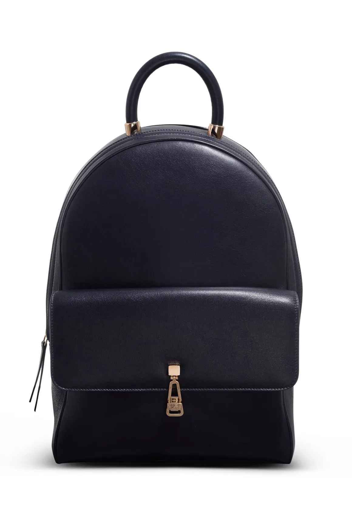 Billie Backpack in Navy Nappa Leather