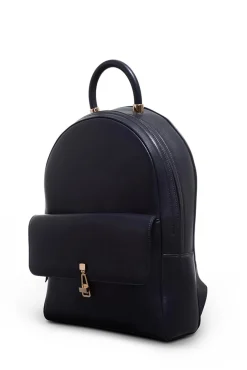 Billie Backpack in Navy Nappa Leather