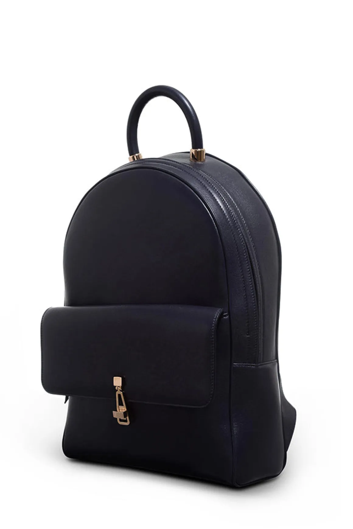 Billie Backpack in Navy Nappa Leather