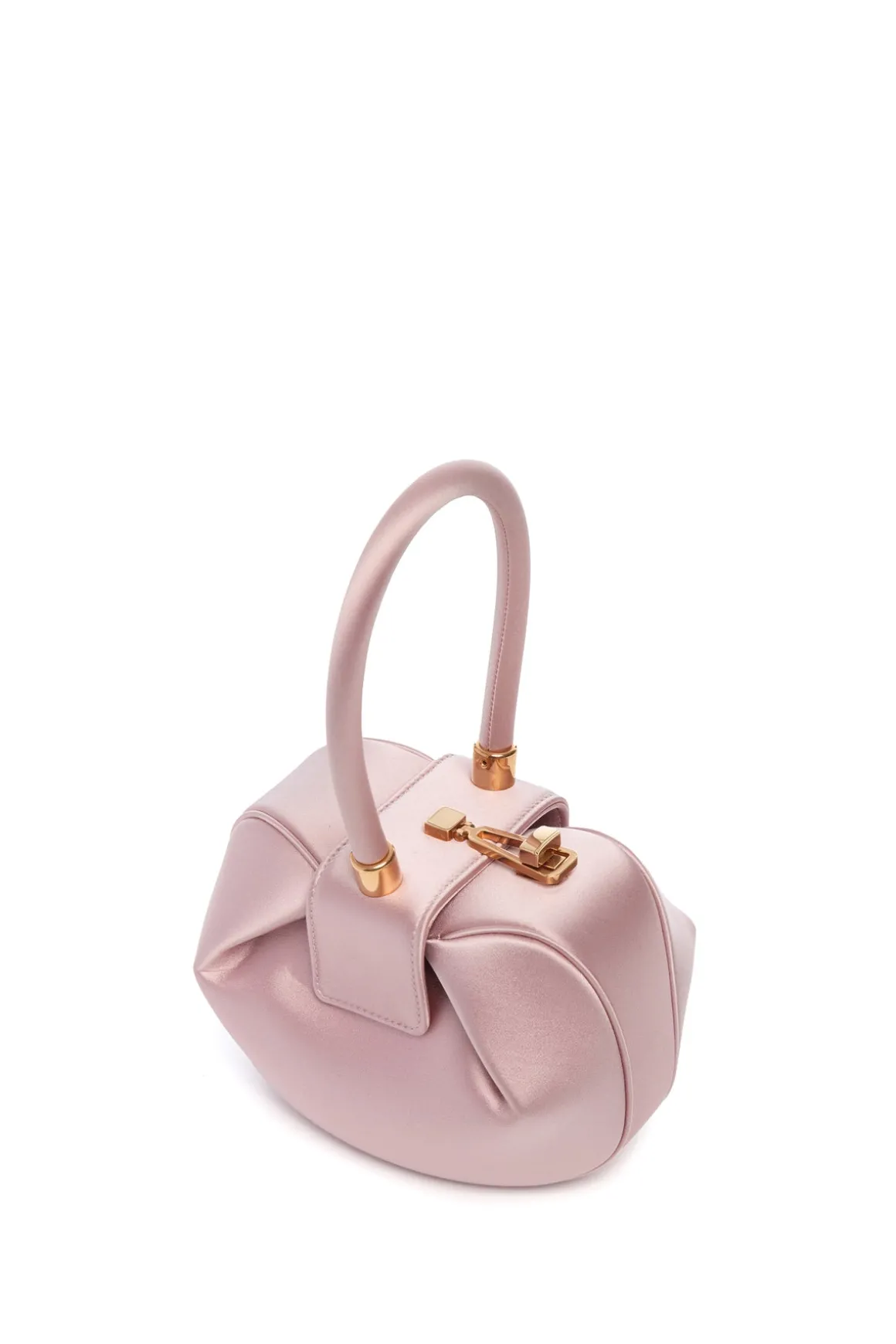 Demi Bag in Amethyst Satin