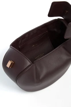 Demi Bag in Bordeaux Nappa Leather