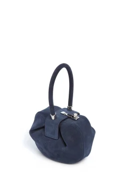 Demi Bag in Electric Navy Suede Corduroy