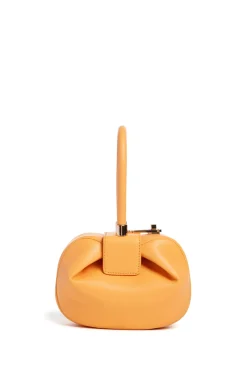 Demi Bag in Fluorescent Orange Nappa Leather