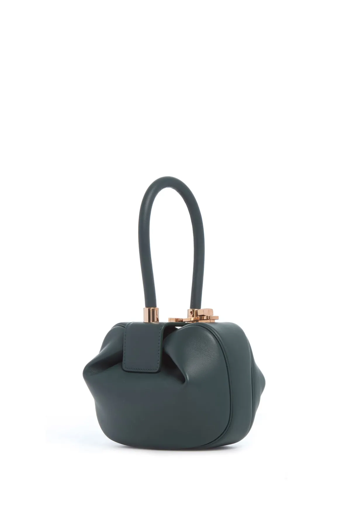 Demi Bag in Green Nappa Leather