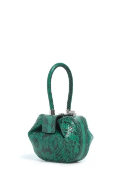 Demi Bag in Green Snakeskin