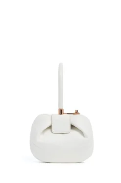 Demi Bag in Ivory Crocodile Leather