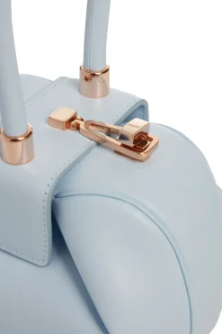 Demi Bag in Light Blue Nappa Leather