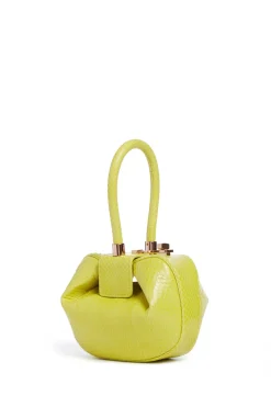 Demi Bag in Lime Adamite Snakeskin