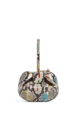 Demi Bag in Multi Snakeskin