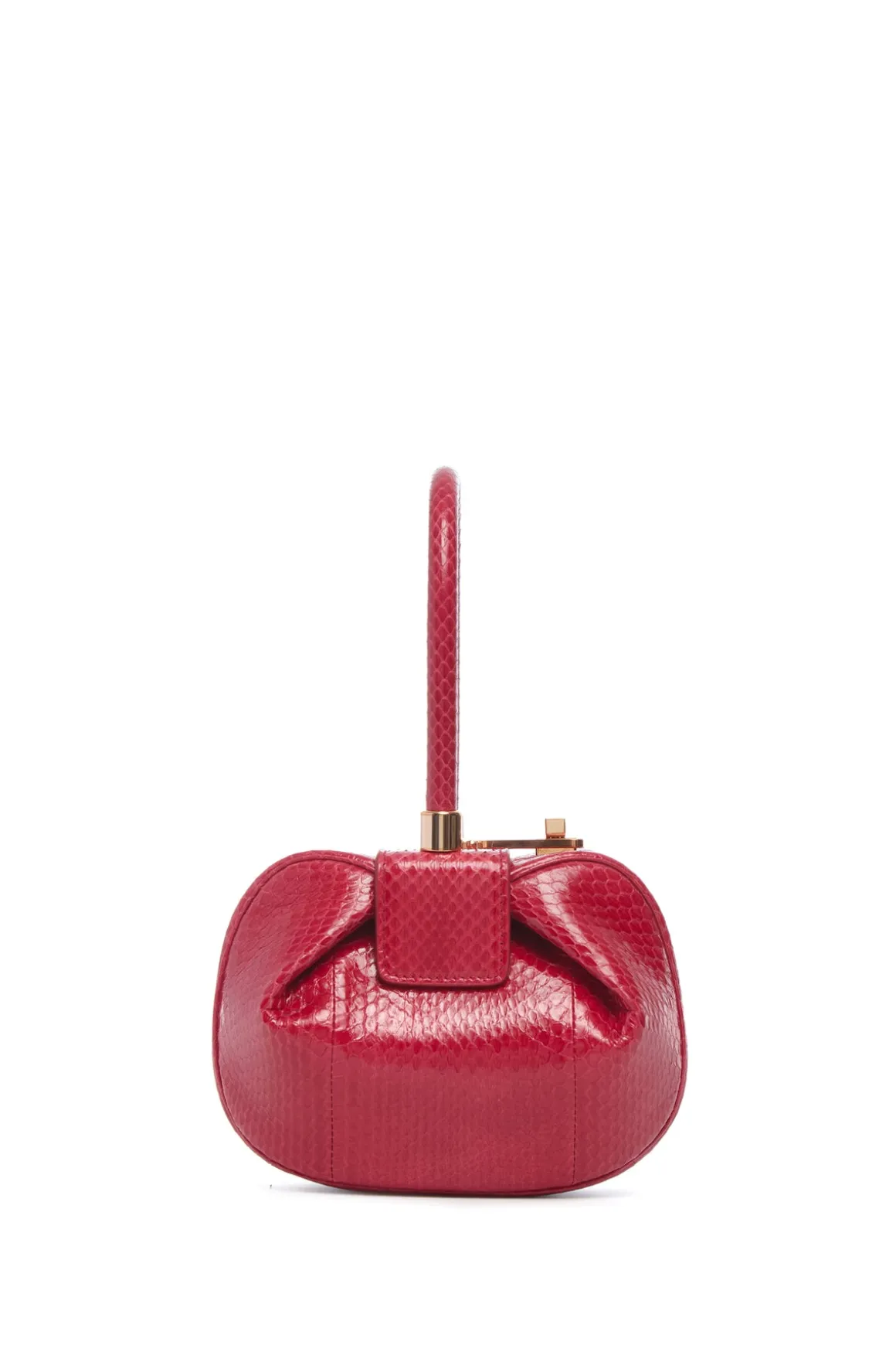 Demi Bag in Red Snakeskin