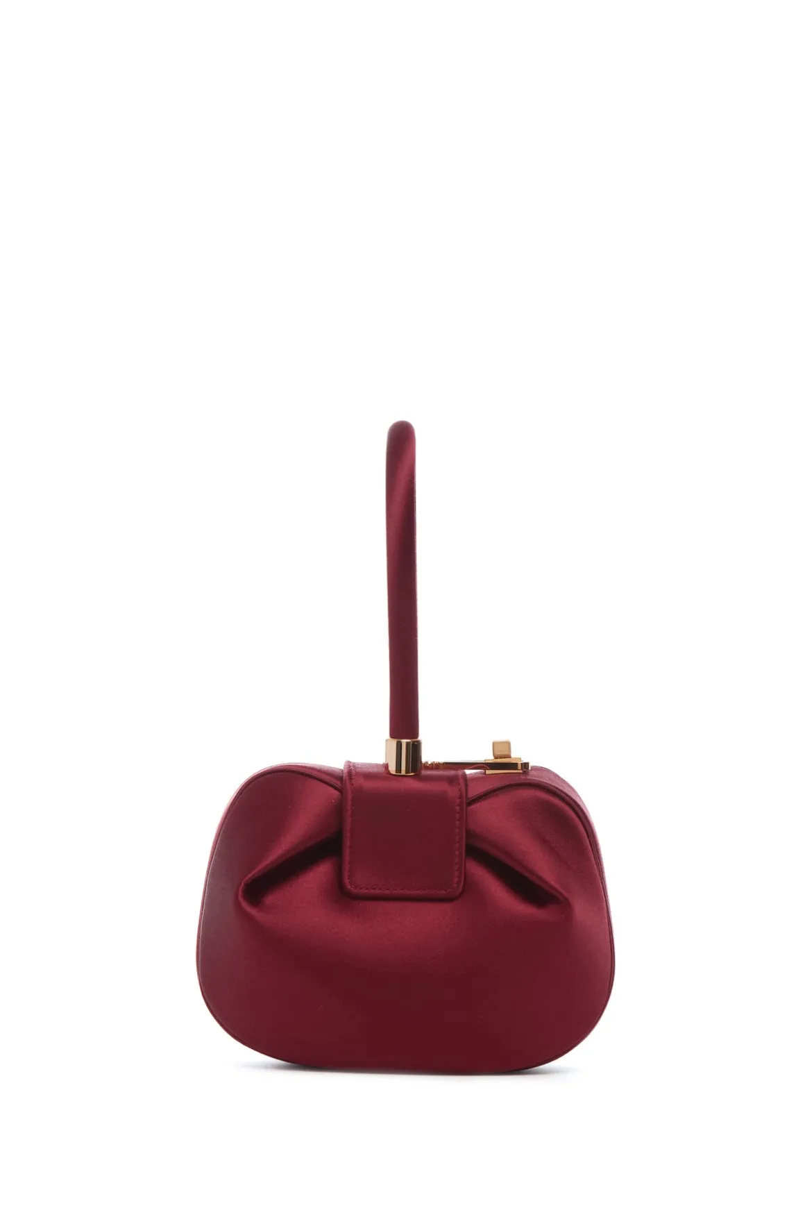 Demi Bag in Ruby Satin