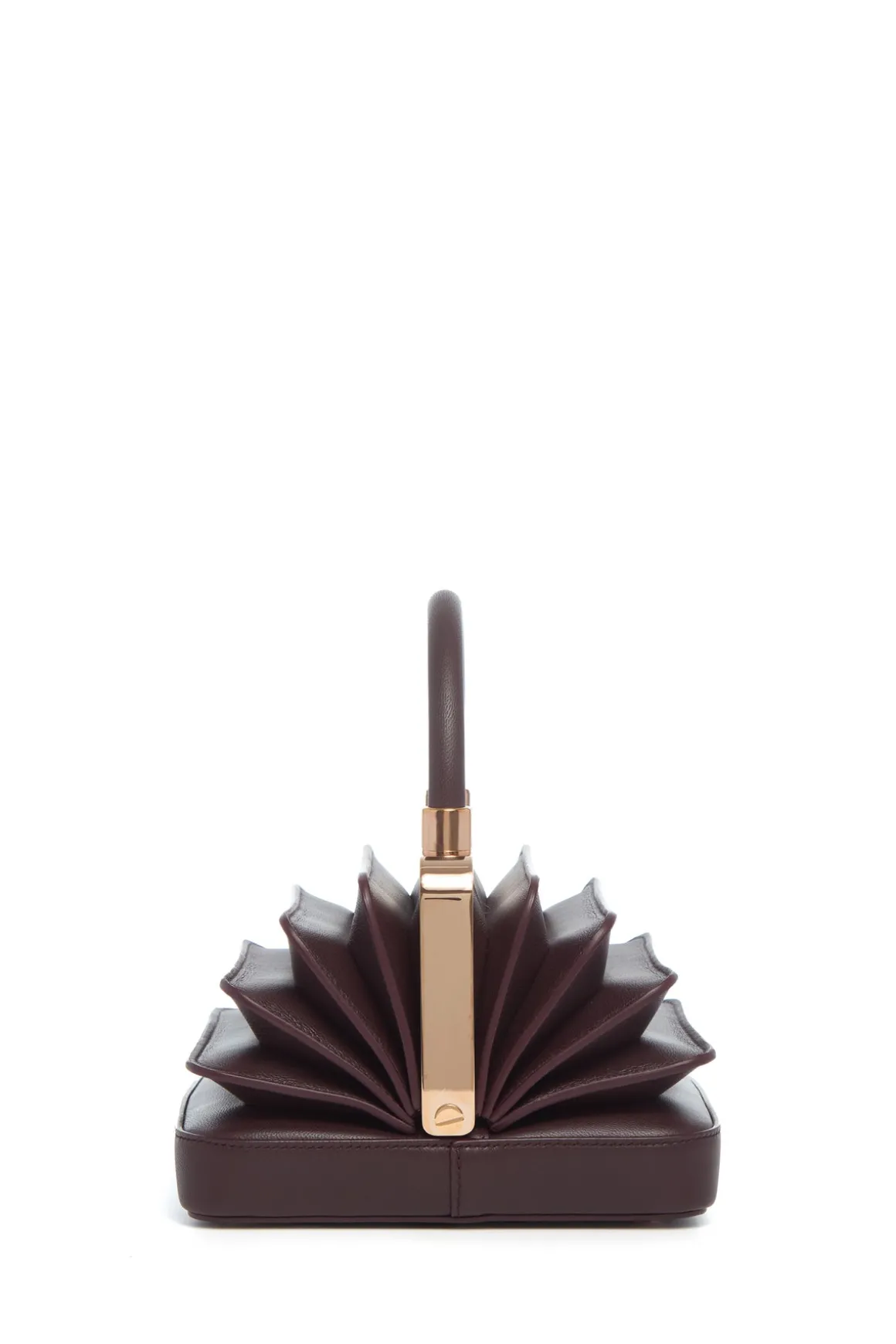 Diana Bag in Bordeaux Nappa Leather