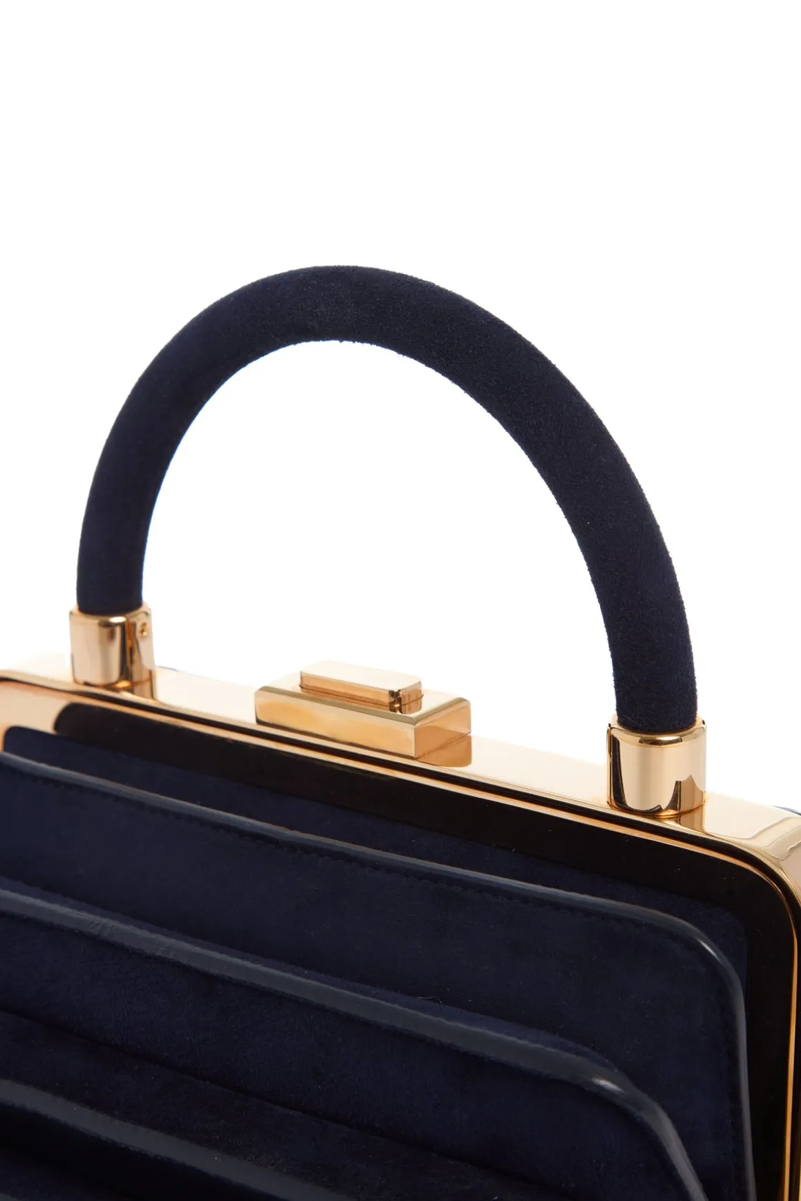 Diana Bag in Navy Suede