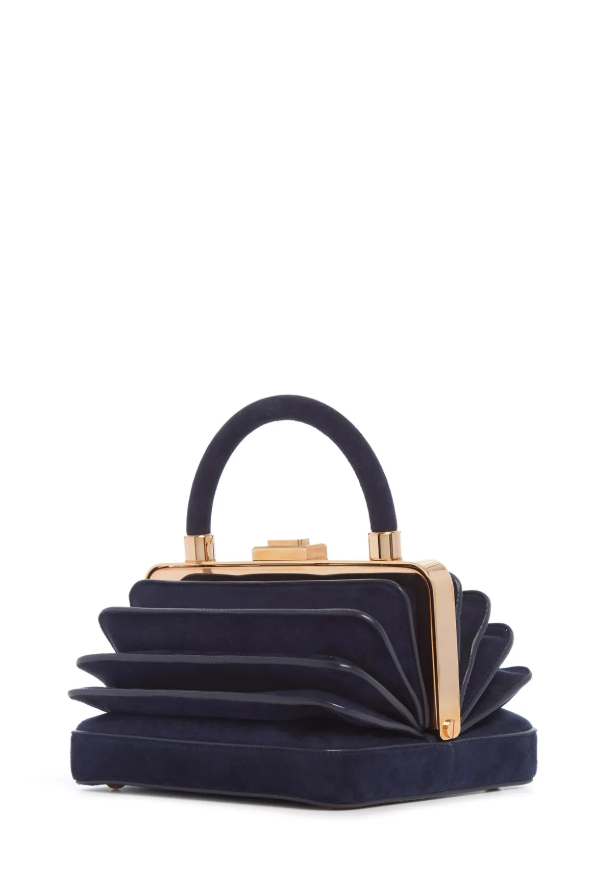 Diana Bag in Navy Suede
