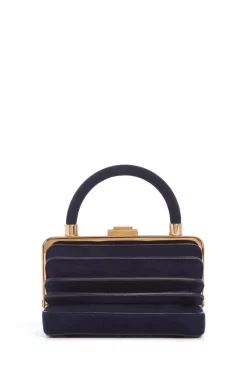Diana Bag in Navy Suede