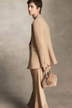 Diana Bag in Nude Snakeskin