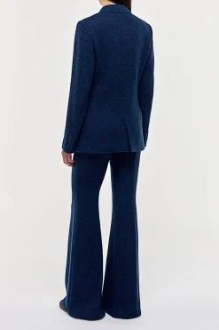 Elliot Blazer in Electric Navy Speckled Cashmere