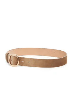 Elster Belt in Dark Sand Suede