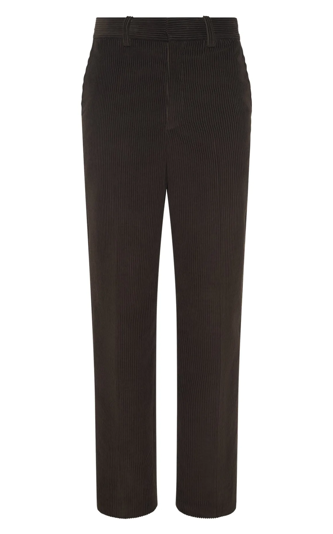 Harold Trouser in Chocolate Fine Cashmere Corduroy