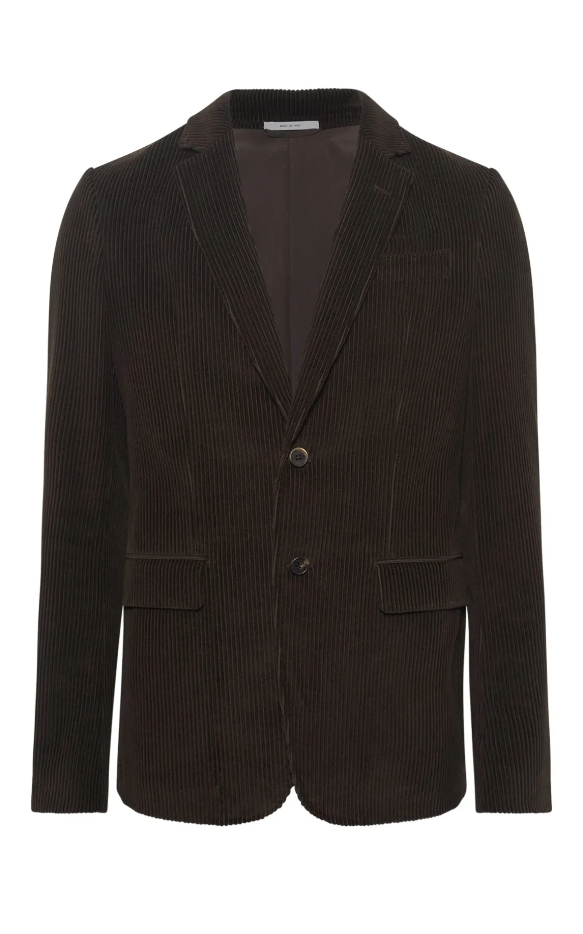 Irving Jacket in Chocolate Fine Cashmere Corduroy