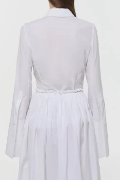Jataya Shirt in White Sea Island Cotton