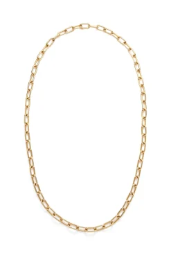 Large Link Necklace in 18K Yellow Gold (Small Links)
