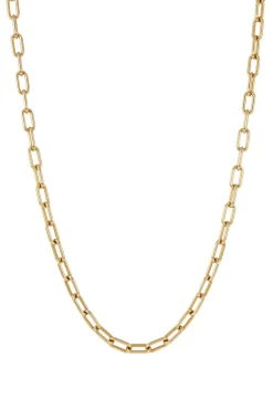 Large Link Necklace in 18K Yellow Gold (Small Links)