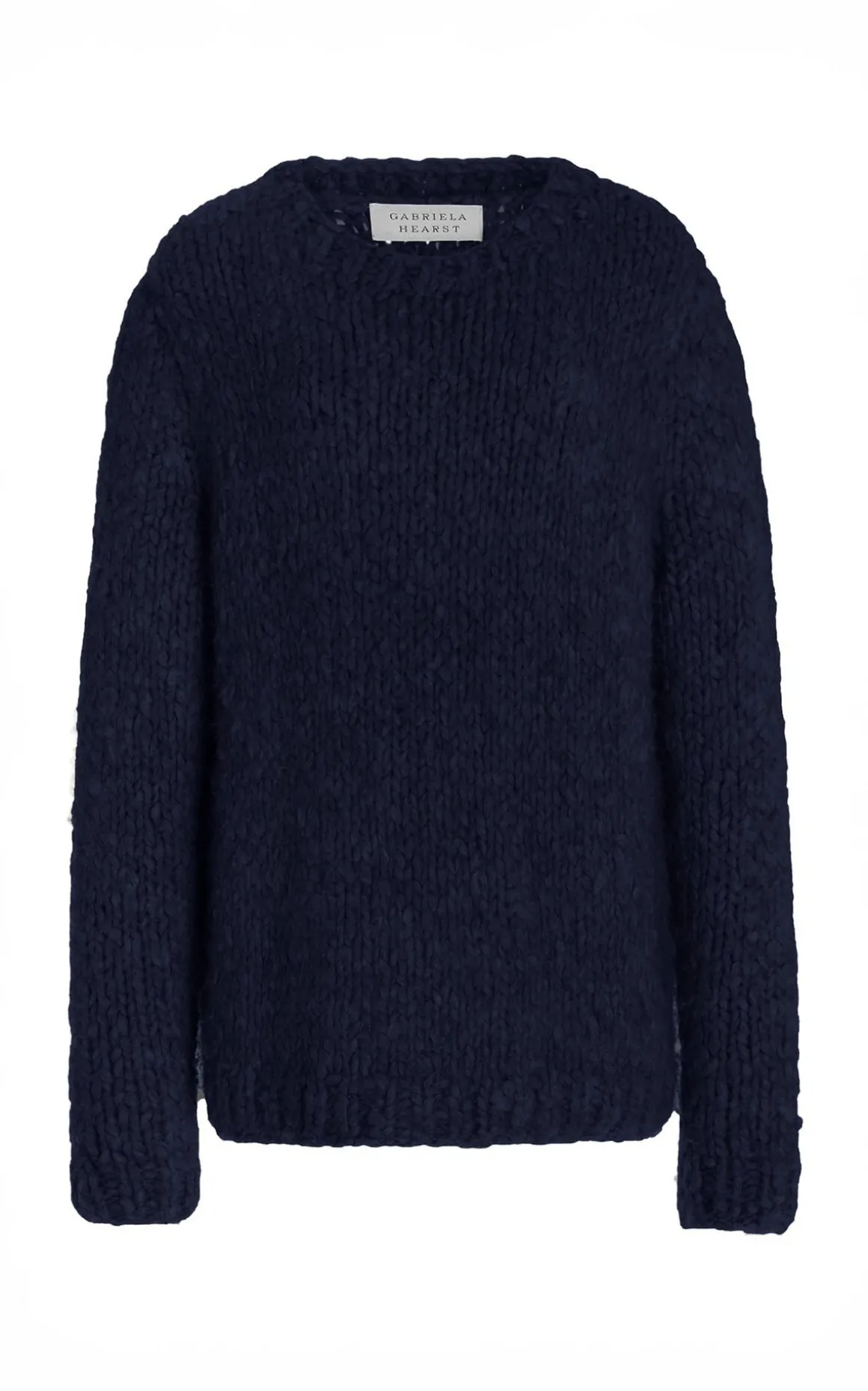 Lawrence Knit Sweater in Dark Navy Welfat Cashmere