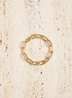 Link Bracelet in 18K Yellow Gold (Small Links)