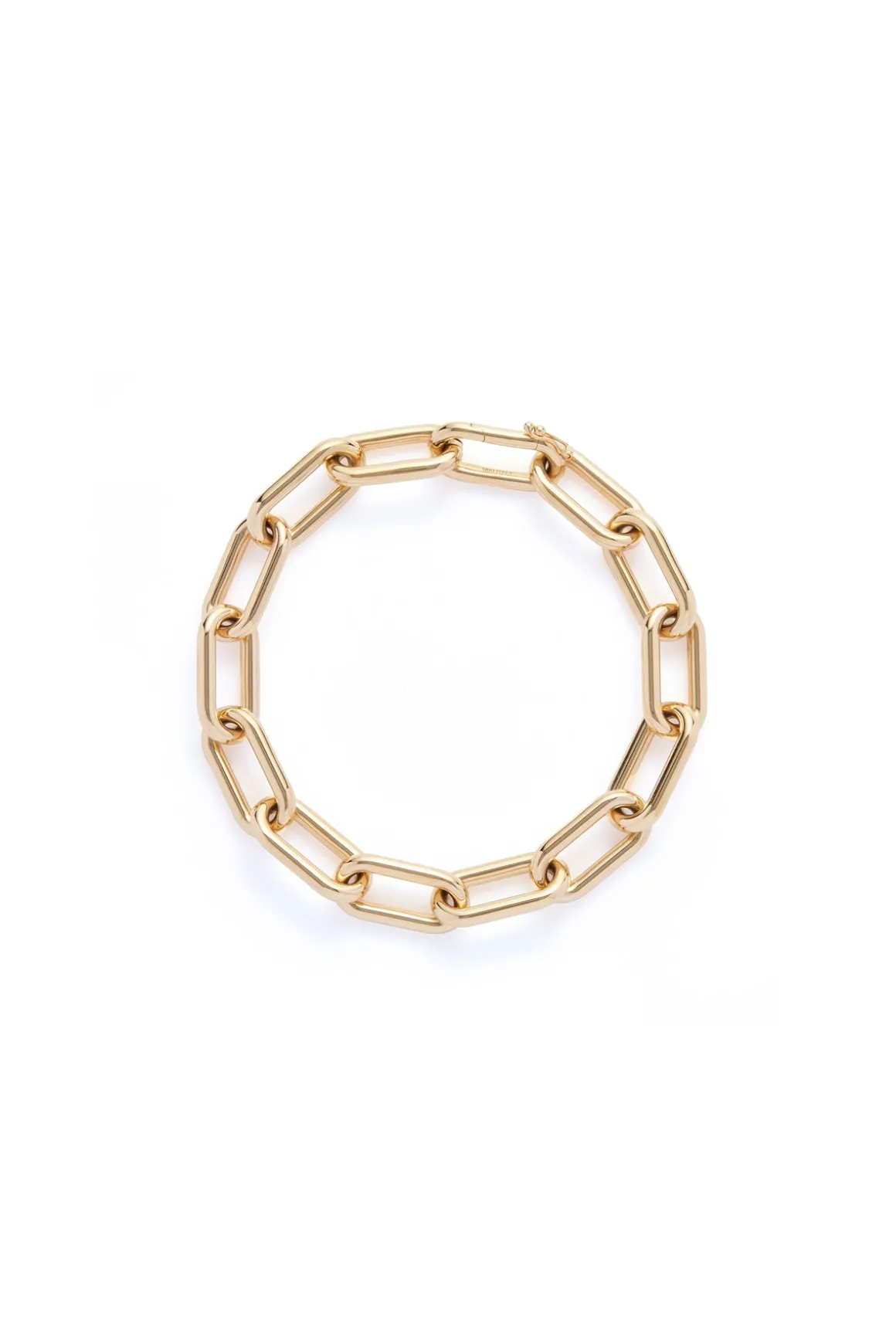 Link Bracelet in 18K Yellow Gold (Small Links)