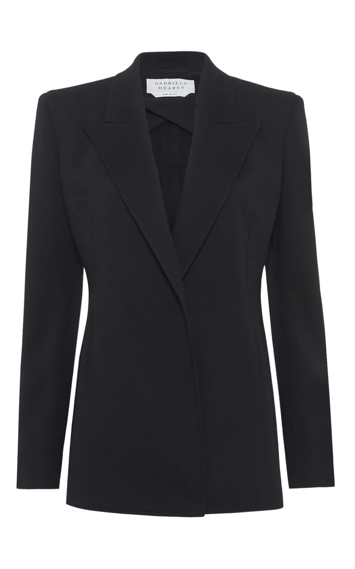 Mairi Blazer In Black Cashmere Jersey