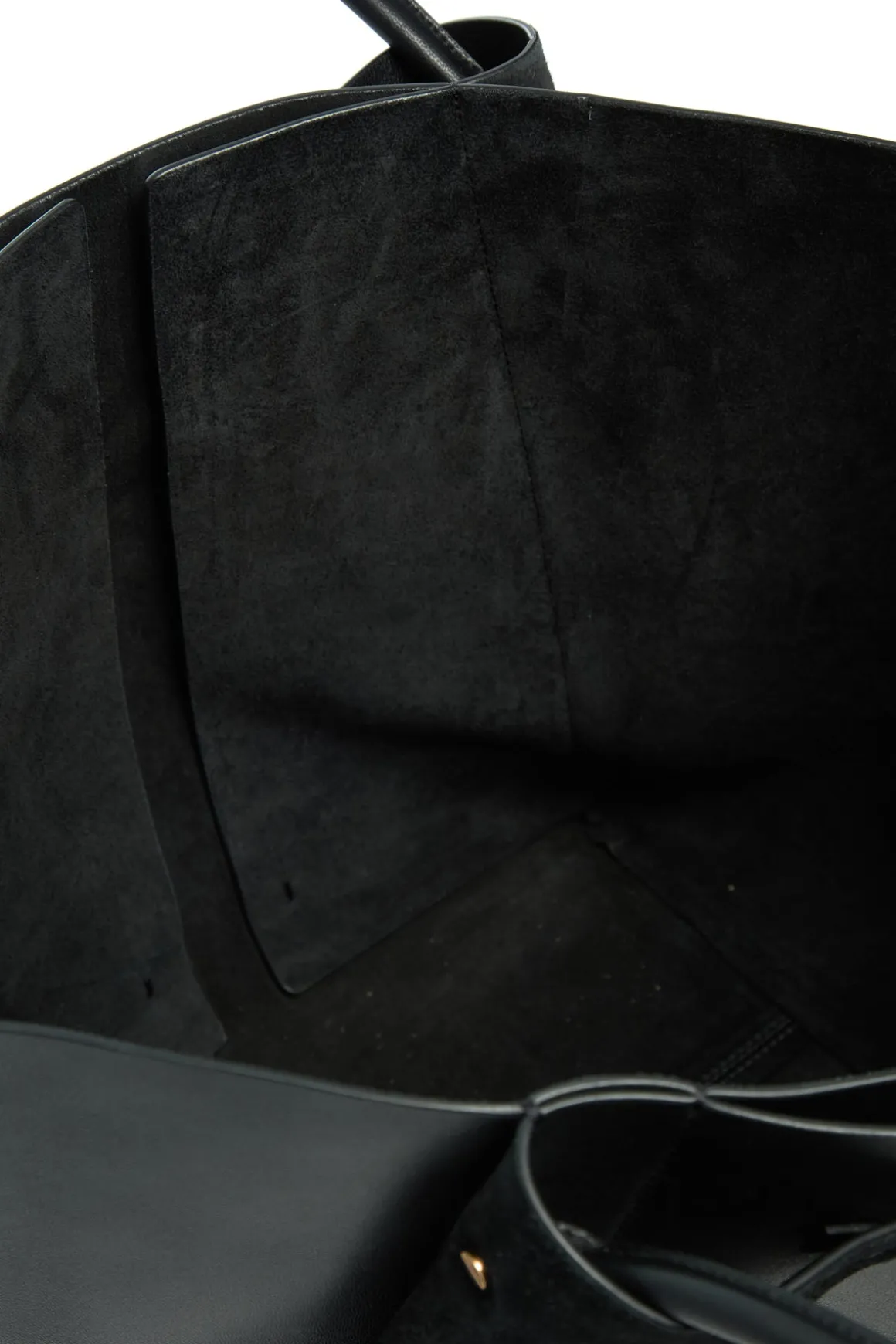 Marija Tote Bag in Black Nappa Leather