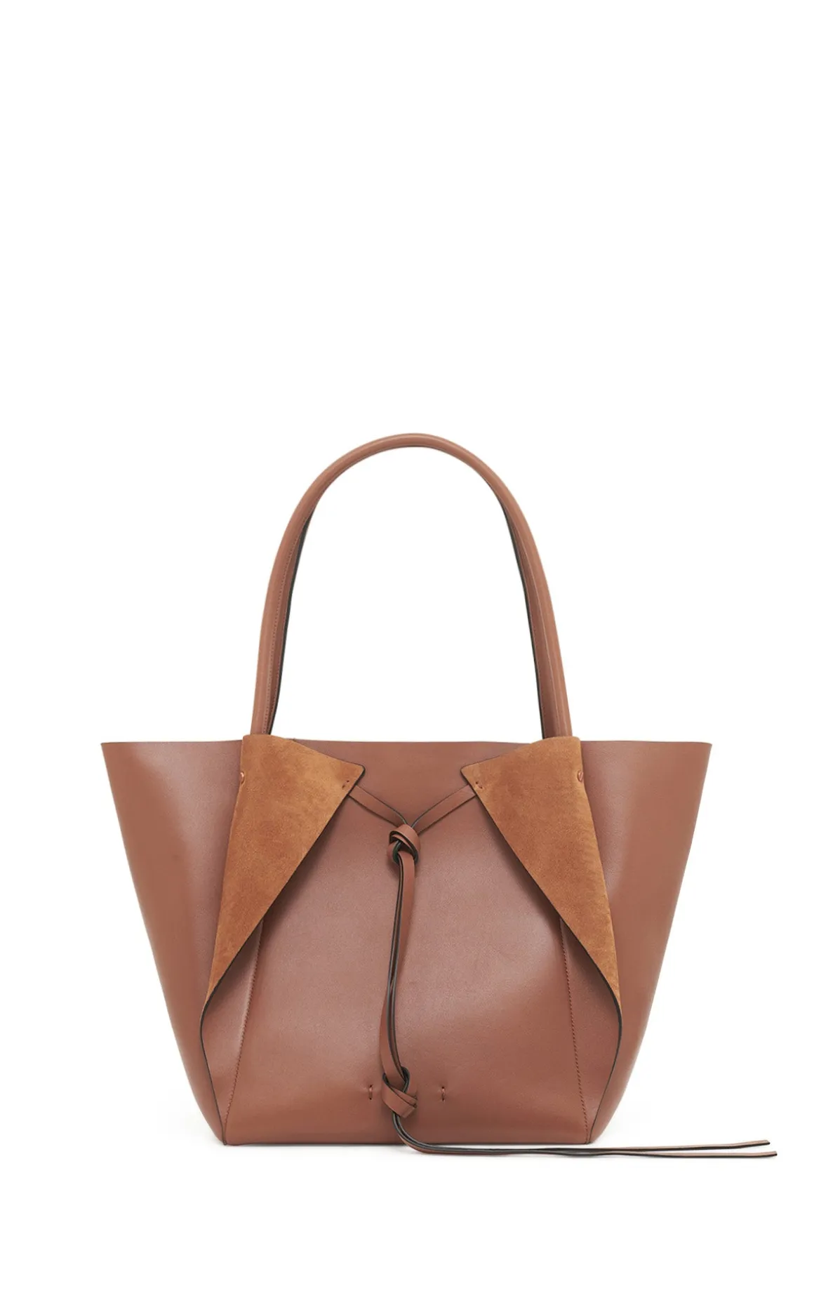 Marija Tote Bag in Cognac Nappa Leather