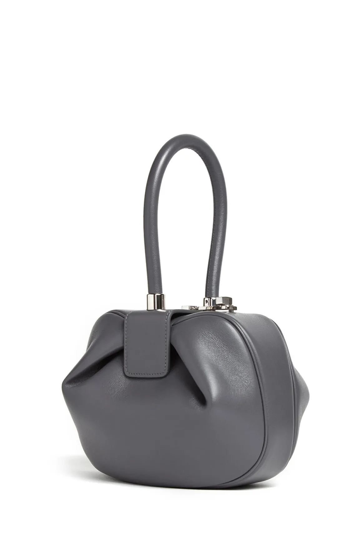 Nina Bag in Charcoal Nappa Leather