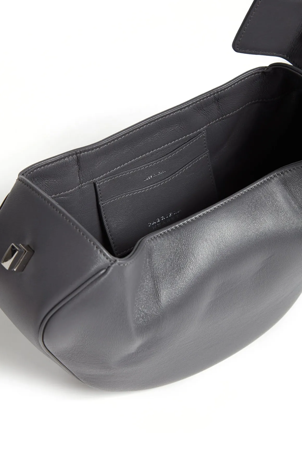 Nina Bag in Charcoal Nappa Leather
