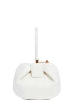 Nina Bag in Ivory Snakeskin