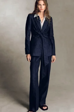 Norman Wide-leg Pant in Recycled Cotton Denim