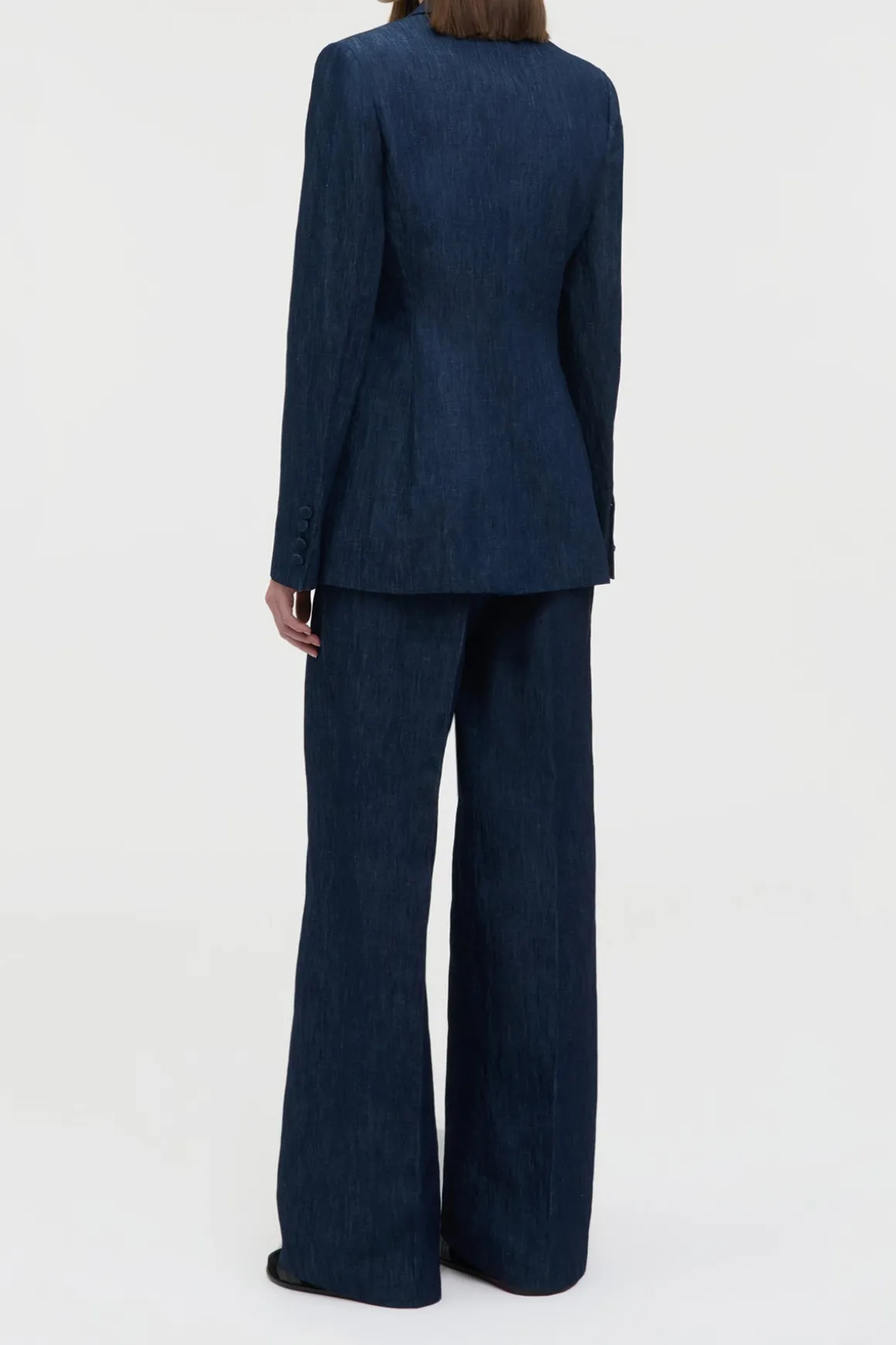 Norman Wide-leg Pant in Recycled Cotton Denim