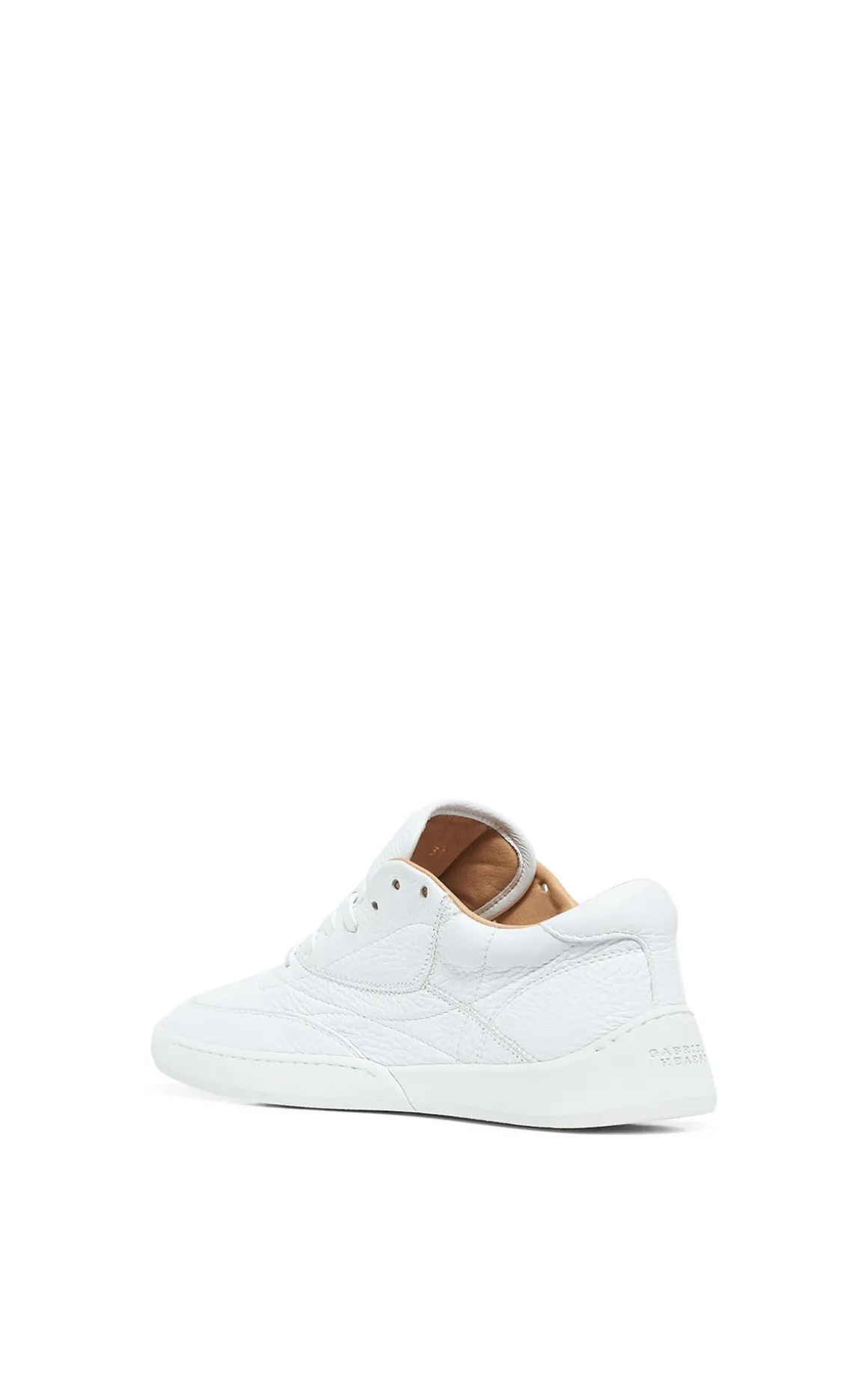 Ohio AUF Limited Edition Slip-on Sneaker in White Textured Leather