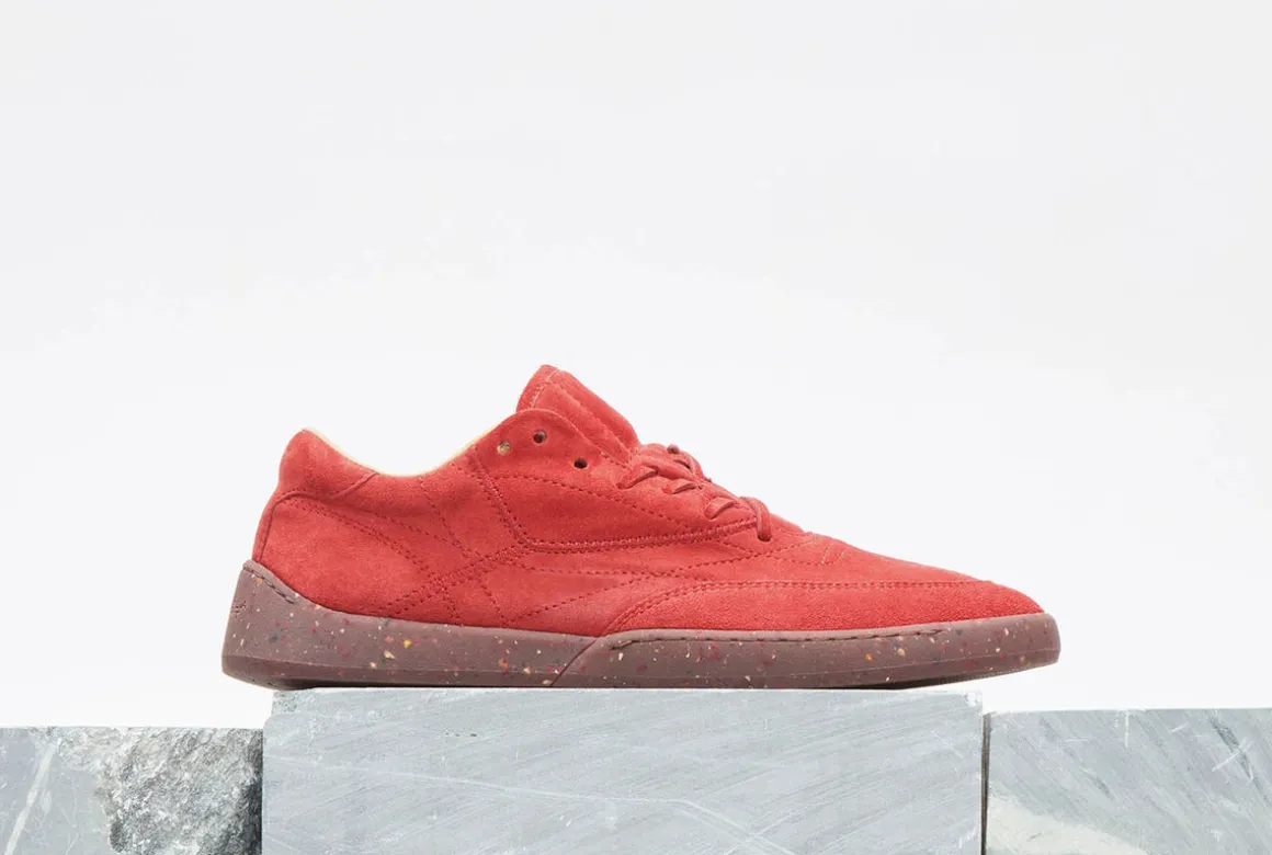 Ohio Slip-on Sneaker in Antelope Orange Nubuck